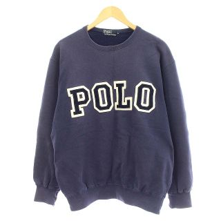 ポロラルフローレン(POLO RALPH LAUREN)のラルフローレン Polo スウェット ロゴ トレーナー 裏起毛 L ネイビー(その他)