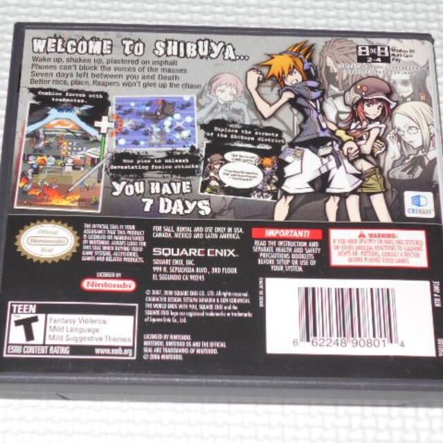 DS★THE WORLD ENDS WITH YOU 海外版