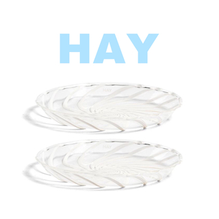 早い者勝ち【新品】HAY SPIN SAUCER  2枚セット  ホワイト(食器)