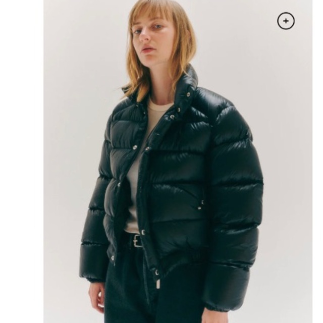 THE SHISHIKUI DOWN JACKET / LUSTER BLACK レディースのジャケット/アウター(ダウンジャケット)の商品写真