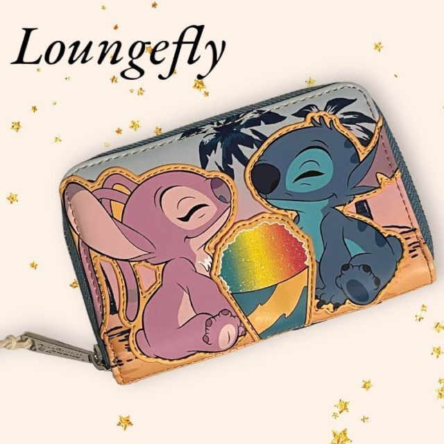 新品 Loungefly Disney リロ&スティッチ カードケース - パスケース/ID