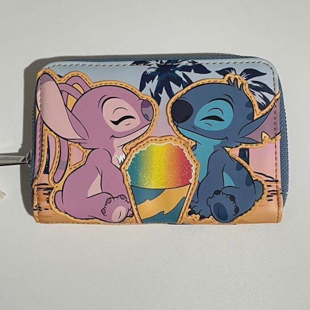 新品 Loungefly Disney リロ&スティッチ カードケース - パスケース/ID