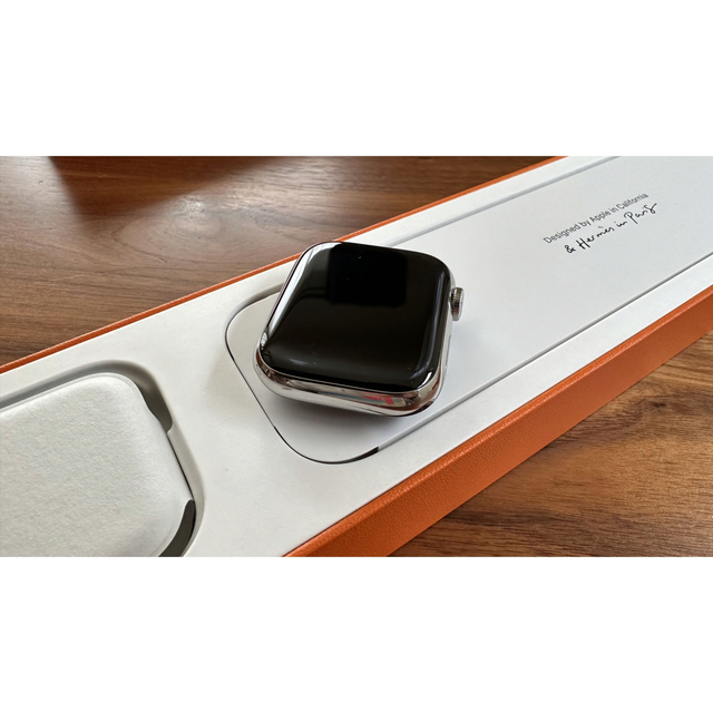 Apple Watch(アップルウォッチ)のApple Watch HERMES S7 45mm stainlessSL メンズの時計(腕時計(デジタル))の商品写真