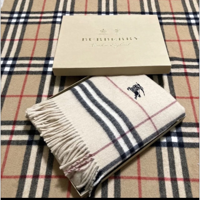 美品♪BURBERRYバーバリーブランケット- 美品♪BURBERRYバーバリーブランケット-