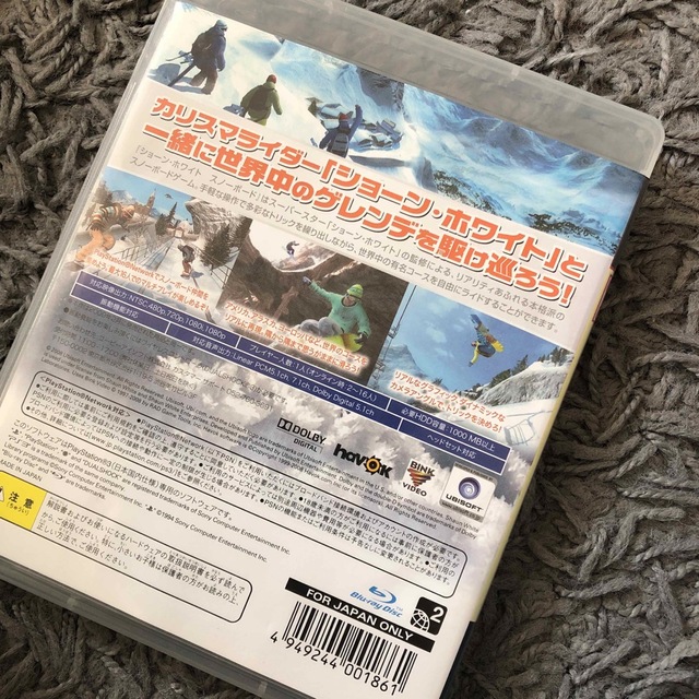 PlayStation3(プレイステーション3)のPS3 ショーンホワイト　スノーボード エンタメ/ホビーのゲームソフト/ゲーム機本体(家庭用ゲームソフト)の商品写真