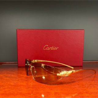 Cartier - Cartier パンテールサングラス 希少 ゴールド ヴィンテージ