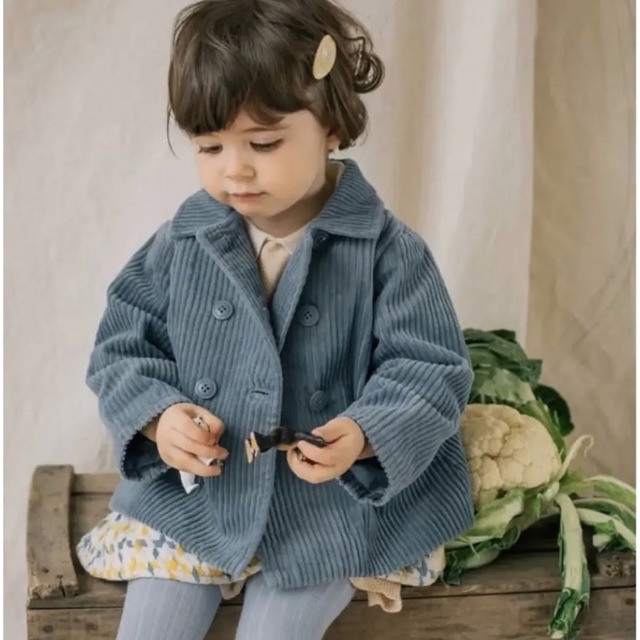 Caramel baby&child (キャラメルベビー&チャイルド)のhappyology コート　3y キッズ/ベビー/マタニティのキッズ服女の子用(90cm~)(コート)の商品写真