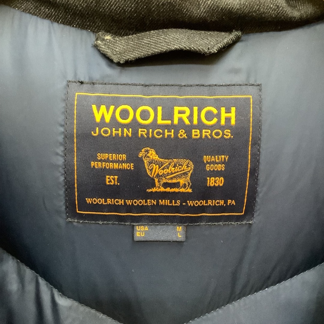 ♪♪WOOLRICH ウールリッチ メンズ ダウンジャケット アークティックパーカー SIZE L 1402063 ネイビー 3