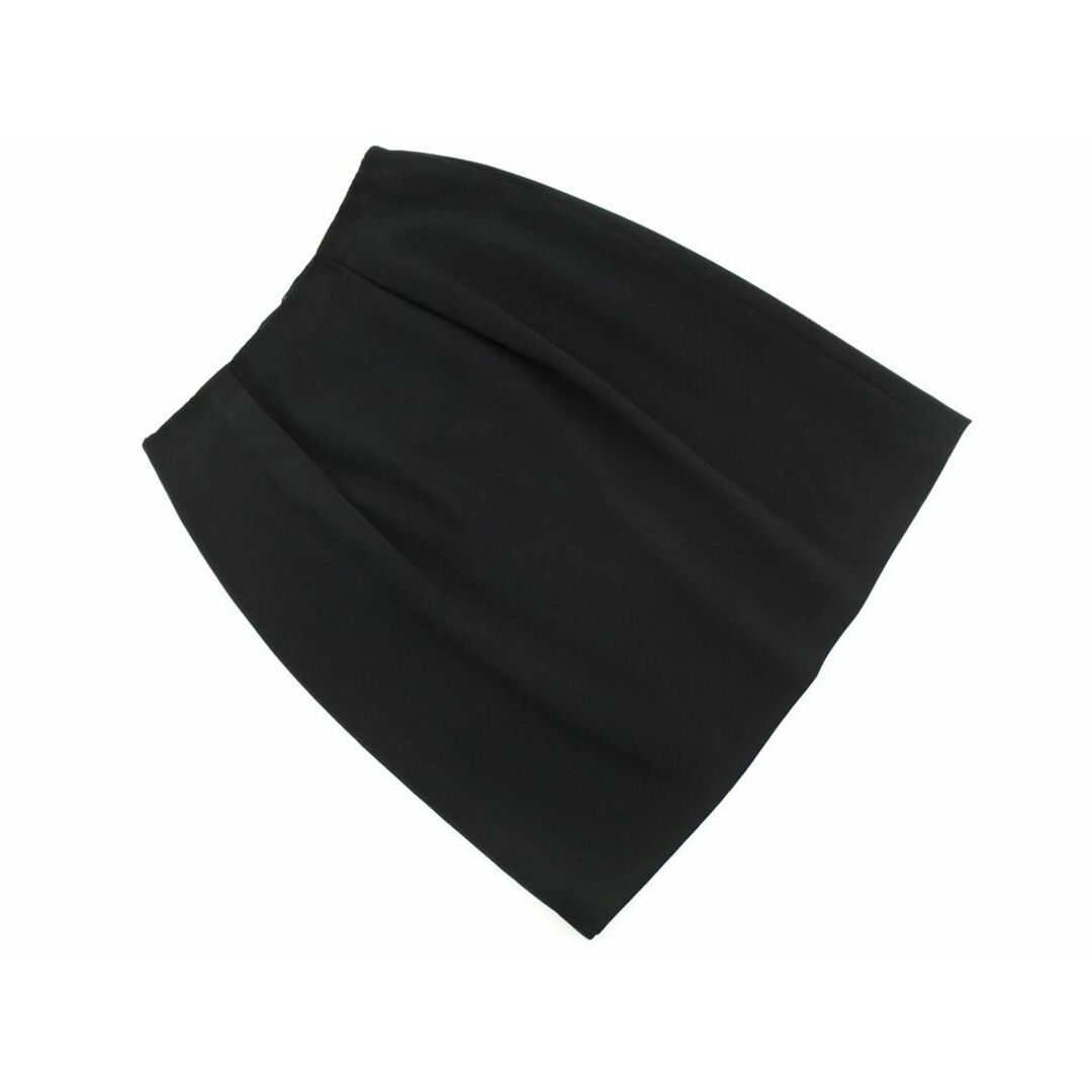 TOMORROWLAND(トゥモローランド)のBALLSEY ボールジー トゥモローランド タック タイト スカート size34/黒 ■■ レディース レディースのスカート(ミニスカート)の商品写真