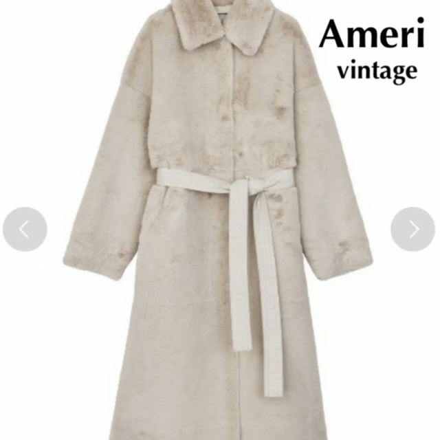 AMERI☺︎TEDDY LONG FUR COAT♪新品未使用