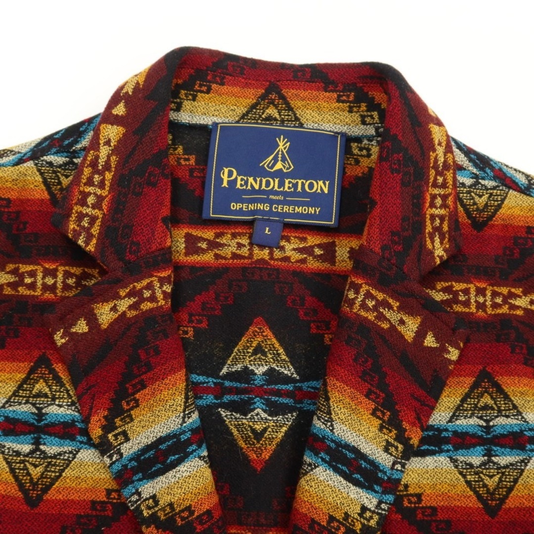 ペンドルトン　Pendleton ダウンベスト　ジャガード　ネイティブアメリカン