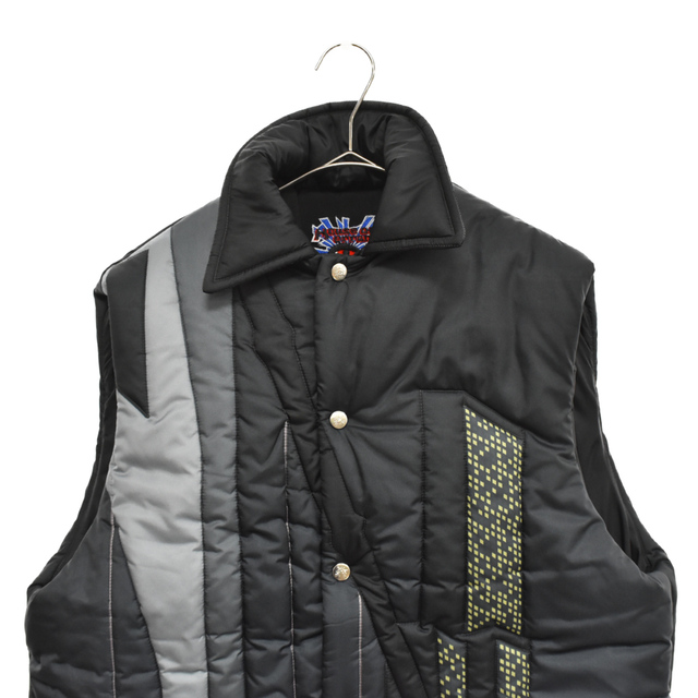 HOUSE OF ERRORS ハウスオブエラー QUILTED NYLON VEST キルテッドナイロンダウンベスト ブラック