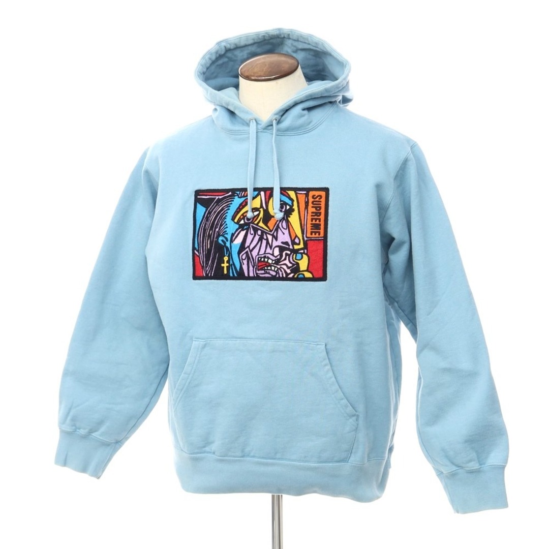 シュプリーム Supreme 18AW Chainstitch Hooded Sweatshirt 裏起毛スウェットパーカー【サイズL】【メンズ】