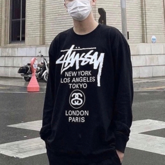 ☆ STUSSY WORLD TOUR L/S TEE ☆