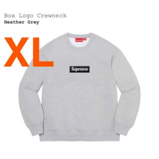 シュプリーム(Supreme)のSupreme Box Logo Crewneck Heather grey(スウェット)