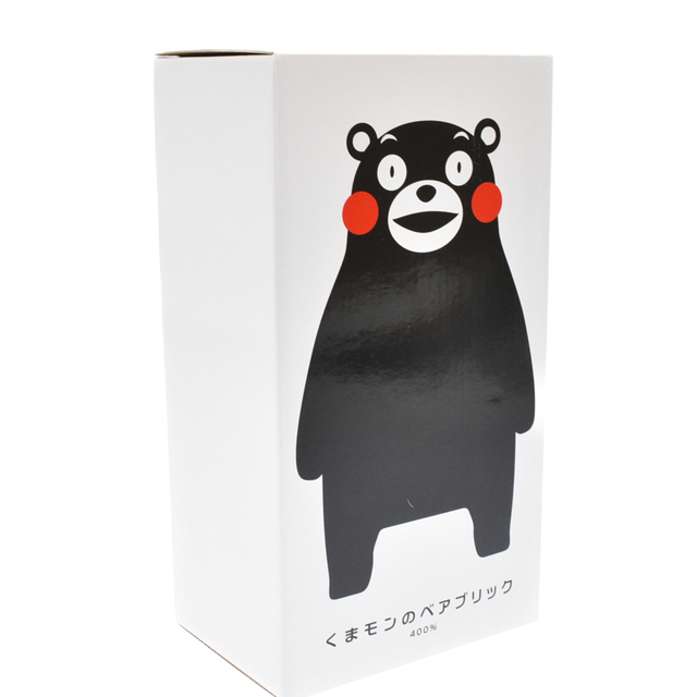 MEDICOM TOY メディコムトイ BE@RBRICK くまモン 400% '14 ベアブリック フィギュア ブラックエンタメ/ホビー