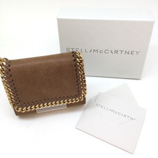 ステラマッカートニー(Stella McCartney)のSTELLAMcCARTNEY 三つ折り財布 ブラウン(財布)