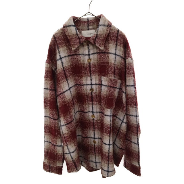 UNUSED アンユーズド 22AW WOOL CHECK SHIRT ウールチェックシャツ