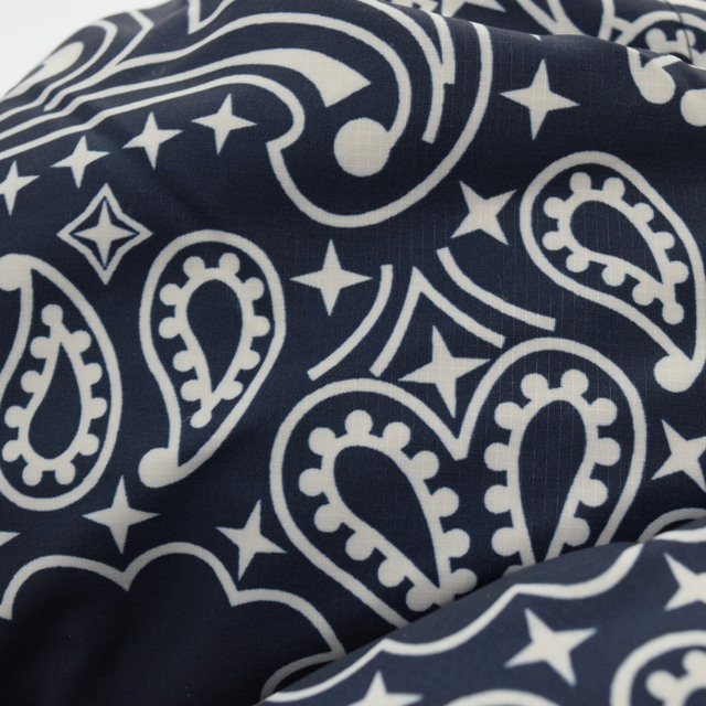 SUPREME シュプリーム 14AW ×THE NORTH FACE Bandana Dolomite Sleeping Bag  バンダナ総柄スリーピングバッグ ネイビー 寝袋