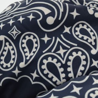 SUPREME シュプリーム 14AW ×THE NORTH FACE Bandana Dolomite Sleeping Bag バンダナ総柄スリーピングバッグ ネイビー 寝袋76センチ表地