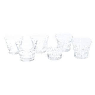 バカラ(Baccarat)のBaccarat バカラ SIX MOTIFS DE TAILLE ORIGINAUX 6パターン クリスタルグラス セット 小物 クリア(その他)