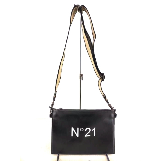 N°21(ヌメロヴェントゥーノ)のN°21(ヌメロヴェントゥーノ) ロゴプリント ショルダーバッグ レディース レディースのバッグ(ショルダーバッグ)の商品写真