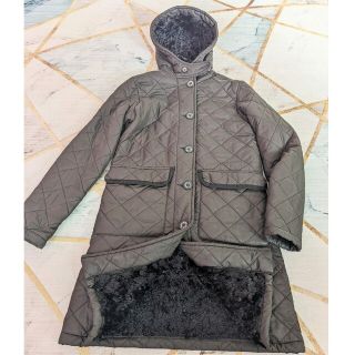 マッキントッシュ(MACKINTOSH)のマッキントッシュ　キルティングコート　裏ボア　ブラック　黒　34(その他)