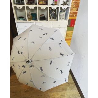 ミナペルホネン 【ELLE 70周年限定】hana hane折りたたみ晴雨兼用傘
