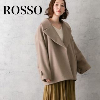 アーバンリサーチロッソ(URBAN RESEARCH ROSSO)の専用　ロッソ　ROSSO ショートオーバーコクーンコート　グレージュ　ベージュ(その他)