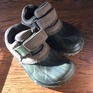 クロックス(crocs)のクロックス　キッズアクセル レイン アウトドアシューズ　15.5 16.5(アウトドアシューズ)