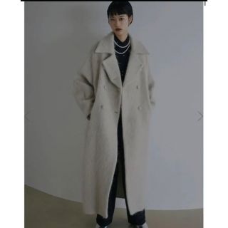 アメリヴィンテージ(Ameri VINTAGE)のAMERI DEFORMATION COLLAR SHAGGY COAT(ロングコート)