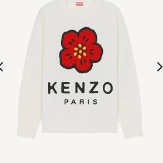 KENZO新作'BOKE FLOWER' メリノ ウール ジャンパー