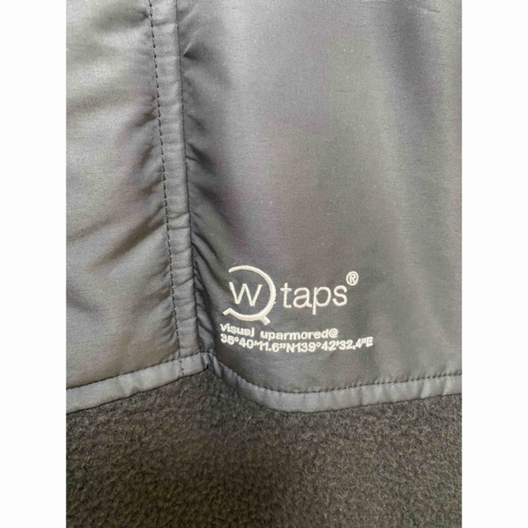 W)taps - WTAPS EAVES JACKET POPP. BOA フリースジャケット 黒 W)taps - WTAPS EAVES JACKET POPP. BOA フリースジャケット 黒