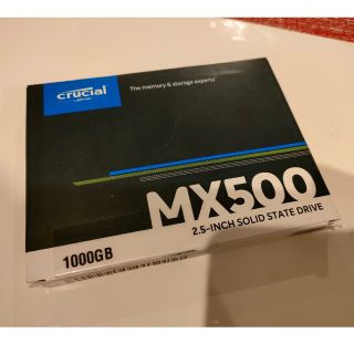 Crucial mx500 SSD 1TB(PCパーツ)