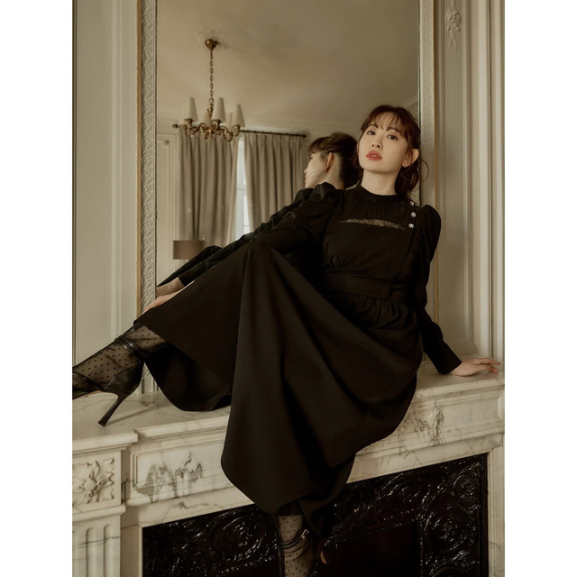 Her lip to - herlipto♡Mademoiselle Back Ribbon Dressの通販 by な