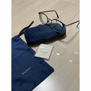 グッチ(Gucci)のGUCCI★グッチ★メガネ★GG0611OK 002★ブラック×シルバー(サングラス/メガネ)