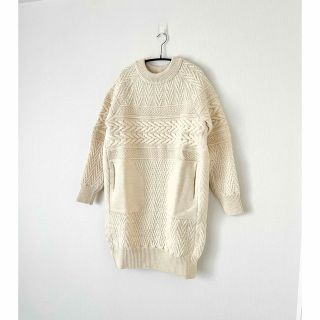 ビショップ(Bshop)のiliann loeb ブリティッシュウールチュニック ニット Bshop(ニット/セーター)