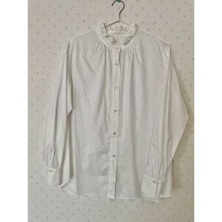 ドレステリア(DRESSTERIOR)の【えのき様専用】DRESSTERIOR スタンドカラーフリルブラウス(シャツ/ブラウス(長袖/七分))