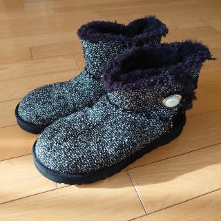 UGG ムートンブーツ 24cm ツイード