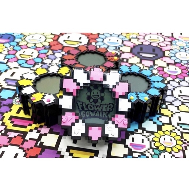 村上隆　Flower Go Walk ピンク　カイカイキキ　ジンガロ エンタメ/ホビーのゲームソフト/ゲーム機本体(携帯用ゲーム機本体)の商品写真