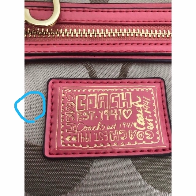 COACH(コーチ)のcoachバッグ　★コスモス9712様専用 レディースのバッグ(ハンドバッグ)の商品写真