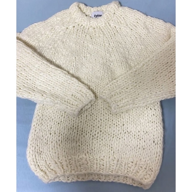 epine ニット　handmade knit  ハンドメイドニット レディースのトップス(ニット/セーター)の商品写真