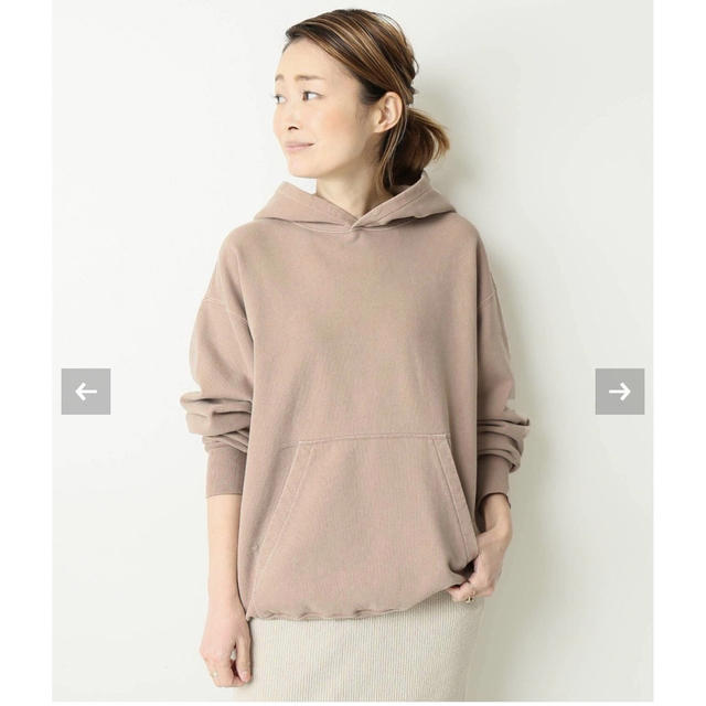 DEUXIEME CLASSE(ドゥーズィエムクラス)の Deuxieme Classe Treasure hoody ピンク レディースのトップス(パーカー)の商品写真