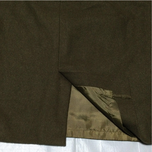 Grimoire(グリモワール)の値下げ　¥2555→¥1555  日本製　変わりウエストタイトスカートMサイズ レディースのスカート(ひざ丈スカート)の商品写真