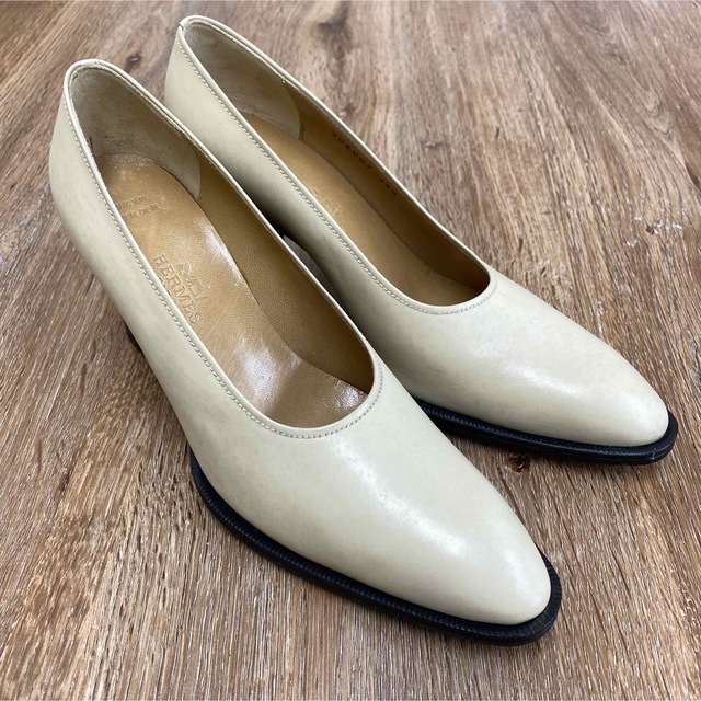 r2974 エルメス パンプス 35 1/2 美品 brcstarch.com.br