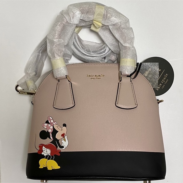 新品　kate spade ハンドバッグ　ショルダーバッグ　ミニー　コラボ