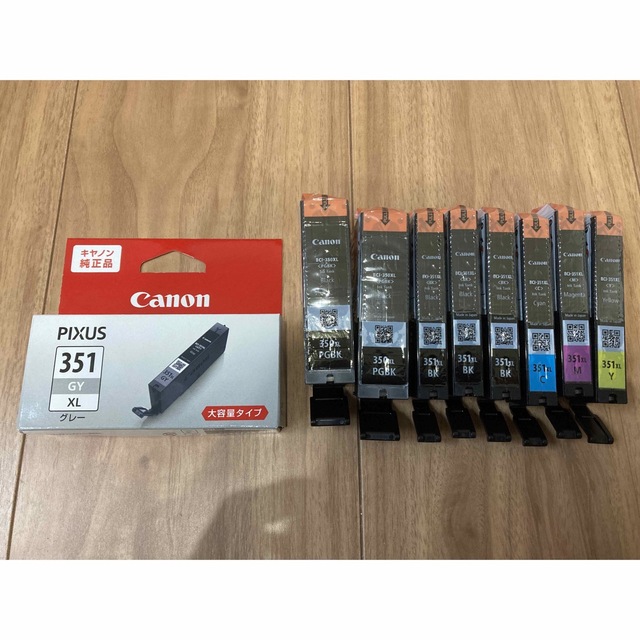 Canon(キヤノン)のCANON PIXUS 純正インク 5色 9本セット インテリア/住まい/日用品のオフィス用品(オフィス用品一般)の商品写真