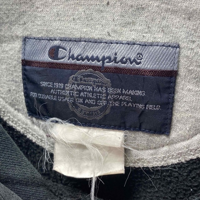 Champion チャンピオン パーカー 肉厚生地 ブラック XL 裏起毛 6