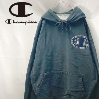 チャンピオン(Champion)のChampion チャンピオン パーカー 肉厚生地 ブラック XL 裏起毛(パーカー)