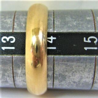 K18 18金 マリッジ リング 甲丸 サイズ＃13.5～#14 結婚指輪 cの通販 ...